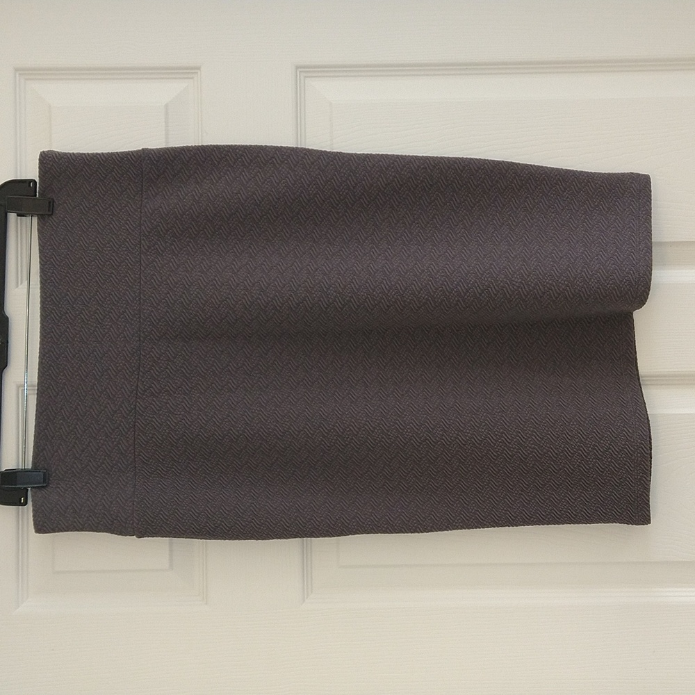 LuLaroe, gray skirt, size L, stretchy, used, womens